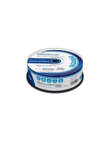 Mediarange Mr510 Płyta Blu-Ray Bd-R Dl 50 Gb 25 Szt.