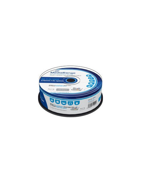 Mediarange Mr510 Płyta Blu-Ray Bd-R Dl 50 Gb 25 Szt.