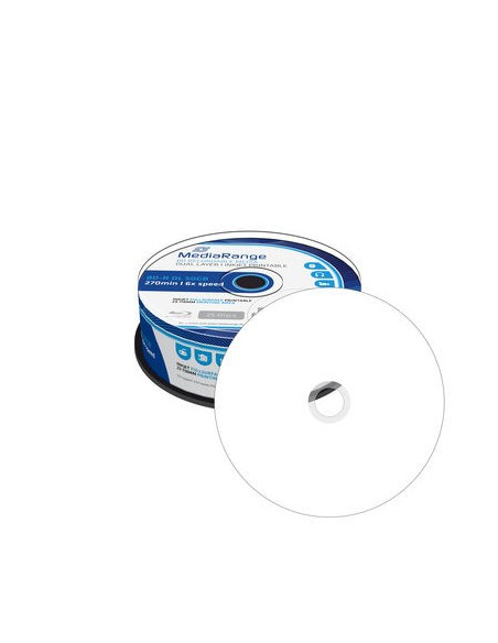 Mediarange Mr510 Płyta Blu-Ray Bd-R Dl 50 Gb 25 Szt.