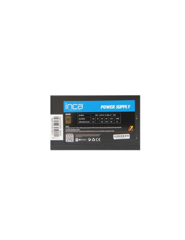 Inca Ips-065Pb Moduł Zasilaczy 650 W 20+4 Pin Atx Atx Czarny