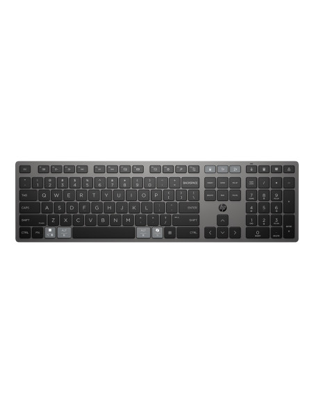 Klawiatura Hp 720 Multi-Device Rechargeable Wireless Keyboard Nightfall Black Bezprzewodowa Czarna 9T5B1Aa
