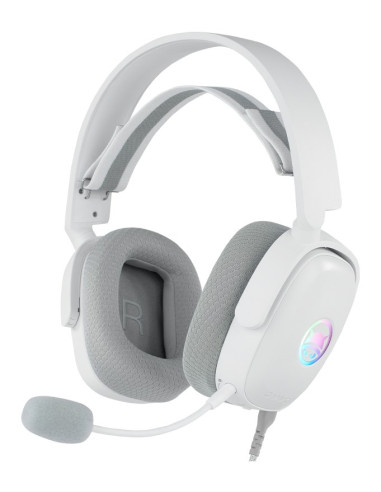 Gamiac Hs71 Zestaw Słuchawkowy Przewodowa Opaska Na Głowę Gaming Usb Type-C Biały