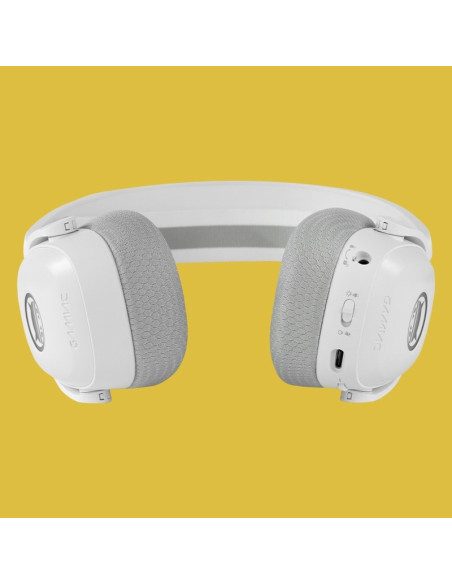 Gamiac Hs71 Zestaw Słuchawkowy Przewodowa Opaska Na Głowę Gaming Usb Type-C Biały