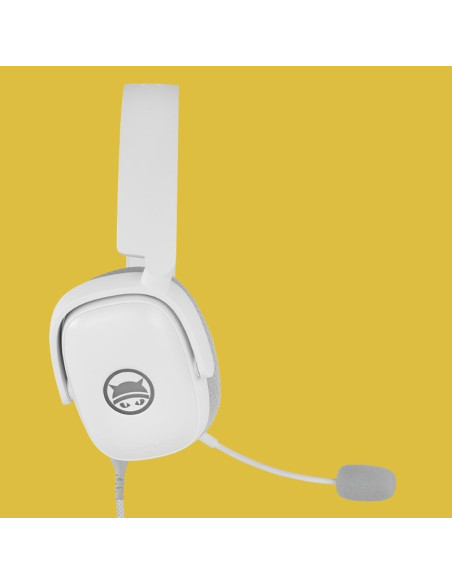 Gamiac Hs71 Zestaw Słuchawkowy Przewodowa Opaska Na Głowę Gaming Usb Type-C Biały
