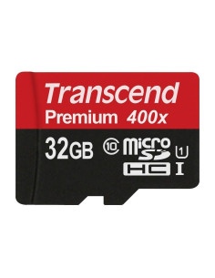 Sd Microsd Card  32Gb Transcend Sdhc Uhs1 W/Adapter 2