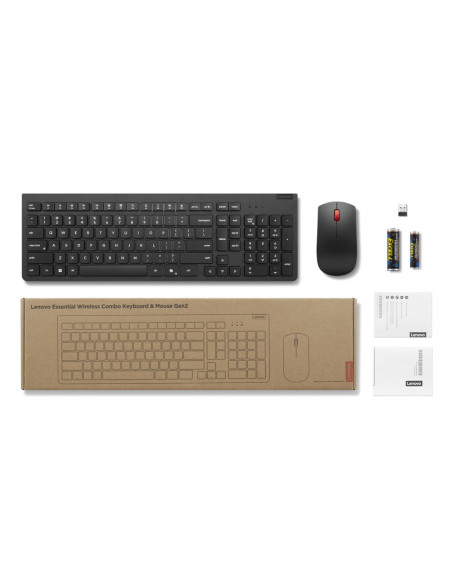 Lenovo Tas+Maus Wireless - Essential Combo Keyboard+Mouse G2