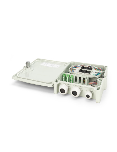 Digitus Obudowa Przyłącza Ftth/Fttb, Zmontowana, Os2, 12 Włókien, Lc/Apc