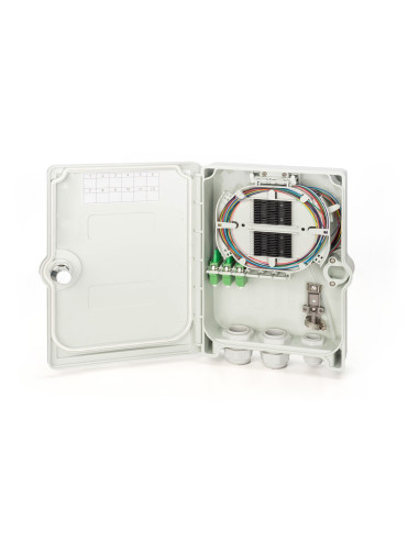 Digitus Obudowa Przyłącza Ftth/Fttb, Zmontowana, Os2, 12 Włókien, Lc/Apc