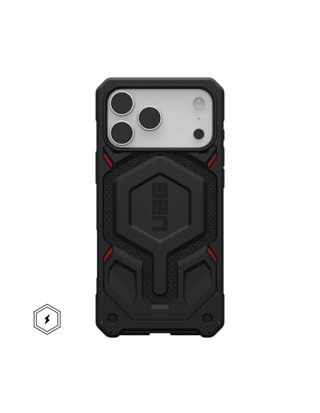 Urban Armor Gear Monarch Pro Pokrowiec Na Telefon Komórkowy 17,5 Cm (6.9") Czarny, Carbon