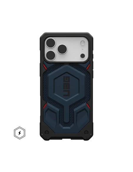 Urban Armor Gear Monarch Pro Pokrowiec Na Telefon Komórkowy 17,5 Cm (6.9") Czarny, Niebieski