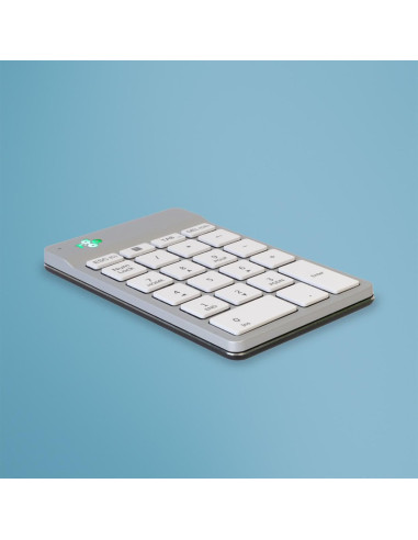 R-Go Tastatur Nummernblock Break Bluetooth Weiăź