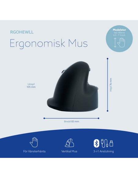 R-Go Tastatur Nummernblock Break Bluetooth Weiăź