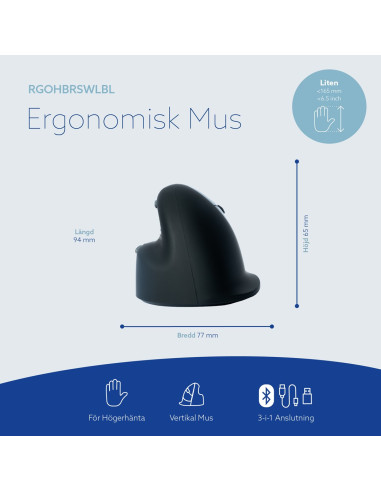 R-Go Tastatur Nummernblock Break Bluetooth Weiăź