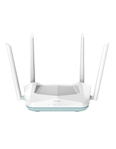D-Link Eagle Pro Ai Ax1500 Smart Router Router Bezprzewodowy Gigabit Ethernet Dual-Band (2.4 Ghz/5 Ghz) Biały