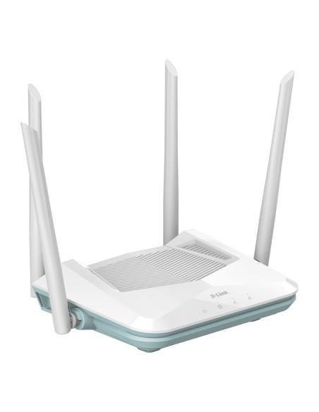 D-Link Eagle Pro Ai Ax1500 Smart Router Router Bezprzewodowy Gigabit Ethernet Dual-Band (2.4 Ghz/5 Ghz) Biały