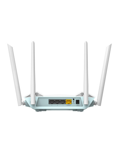 D-Link Eagle Pro Ai Ax1500 Smart Router Router Bezprzewodowy Gigabit Ethernet Dual-Band (2.4 Ghz/5 Ghz) Biały
