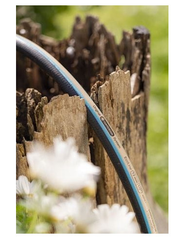 Gardena 18930-20 Wąż Ogrodowy 20 M Nad Ziemią Plastik, Termoplastyczny Elastomer Czarny, Niebieski, Szary