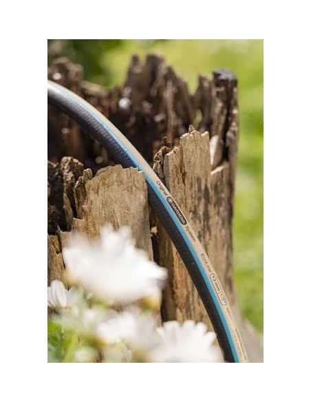 Gardena 18930-20 Wąż Ogrodowy 20 M Nad Ziemią Plastik, Termoplastyczny Elastomer Czarny, Niebieski, Szary