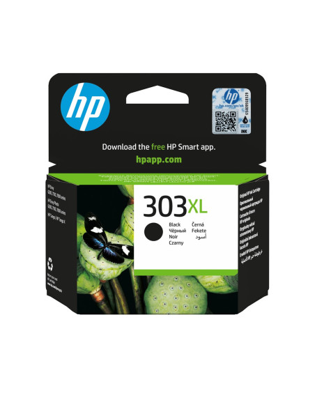 Hp Oryginalny Czarny Tusz 303Xl O Wysokiej Wydajności