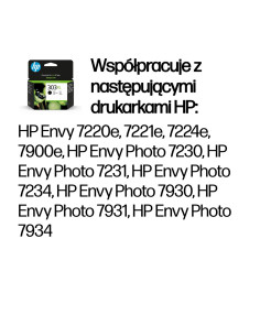 Hp Oryginalny Czarny Tusz 303Xl O Wysokiej Wydajności 2