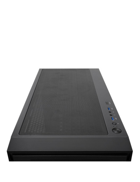 Chieftec Midi Tower Gs-03B-Blk-Op, Schwarz Czarny