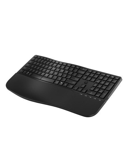 Klawiatura Hp 680 Comfort Dual-Mode Keyboard Wireless/Bluetooth Black Bezprzewodowa Czarna 8T6L8Aa