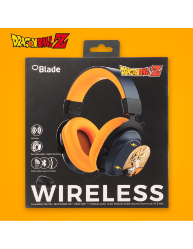 Blade Db2001 Słuchawki/Zestaw Słuchawkowy Przewodowy I Bezprzewodowy Opaska Na Głowę Gaming Usb Type-C Bluetooth Czarny, Szary, 