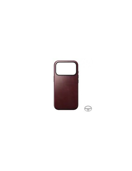 Nomad Modern Leather Case Pokrowiec Na Telefon Komórkowy 16 Cm (6.3") Bordowy