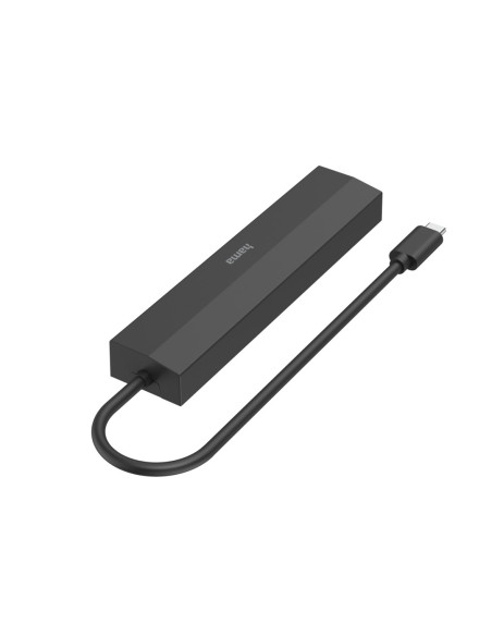 Hama 00200144 Huby I Koncentratory Usb 3.2 Gen 1 (3.1 Gen 1) Type-C 5000 Mbit/S Czarny