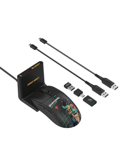 Mysz Bezprzewodowa A4Tech Bloody R72 Ultra Duo Renegade Midnight