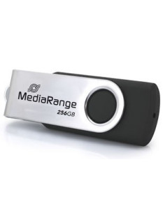 Mediarange Mr1955 Pamięć Usb 256 Gb Usb Type-C 3.2 Gen 1 (3.1 Gen 1) Czarny, Srebrny 2