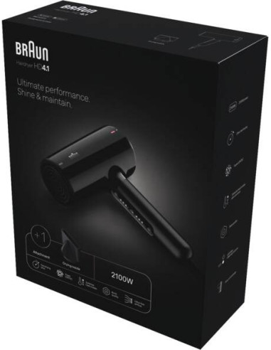 Braun Hd4.1 Suszarka Do Włosów 2200 W Czarny
