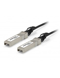 Levelone Dac-0103 Kabel Infiniband / Światłowodowy 3 M Sfp+ Czarny, Stal Nierdzewna