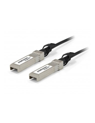 Levelone Dac-0103 Kabel Infiniband / Światłowodowy 3 M Sfp+ Czarny, Stal Nierdzewna