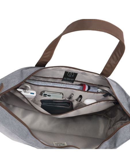 Dicota D31978-Rpet Torba Na Laptop 35,8 Cm (14.1") Torba Damska Szary