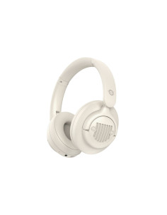 Conceptronic Alvah02C Słuchawki/Zestaw Słuchawkowy Przewodowy I Bezprzewodowy Opaska Na Głowę Muzyka Bluetooth Kremowy