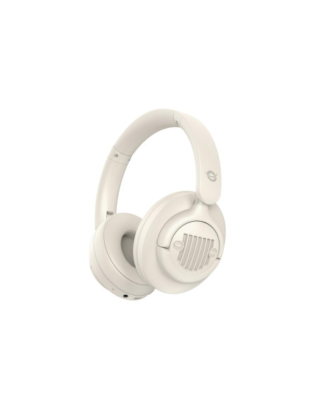 Conceptronic Alvah02C Słuchawki/Zestaw Słuchawkowy Przewodowy I Bezprzewodowy Opaska Na Głowę Muzyka Bluetooth Kremowy