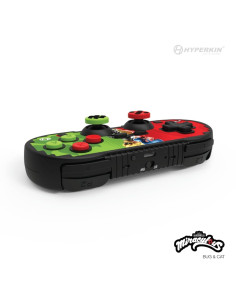 Hyperkin Pixel Art Zielony, Czerwony Bluetooth Gamepad Nintendo Switch, Nintendo Switch Lite, Nintendo Switch Oled 2