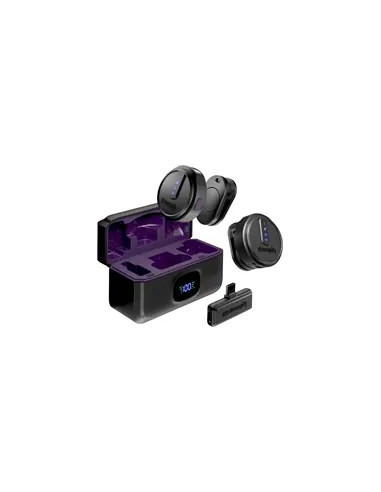 Streamplify Mic Go Czarny Mikrofon Przypinany