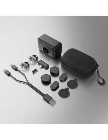 Streamplify Mic Go Czarny Mikrofon Przypinany