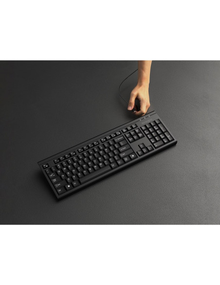 Kensington Km270 Eq Klawiatura Rf Wireless + Bluetooth Czarny
