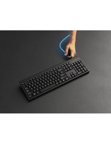 Kensington Km270 Eq Klawiatura Rf Wireless + Bluetooth Czarny