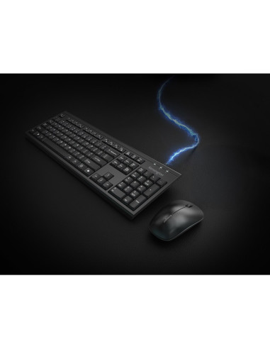 Kensington Km270 Eq Klawiatura Rf Wireless + Bluetooth Czarny