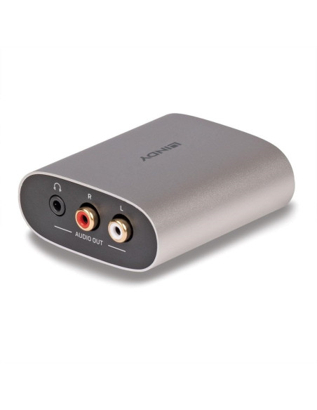 Lindy 38363 Konwerter Plików Audio Srebrny