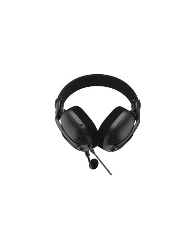 Hator Hyperpunk 3 Usb Zestaw Słuchawkowy Przewodowa Douszny Gaming Usb Type-C / Usb Type-A Czarny