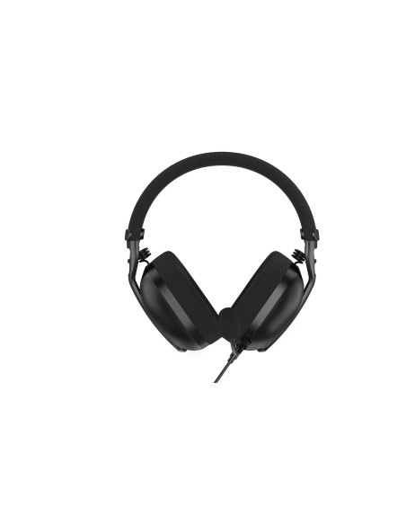 Hator Hyperpunk 3 Usb Zestaw Słuchawkowy Przewodowa Douszny Gaming Usb Type-C / Usb Type-A Czarny