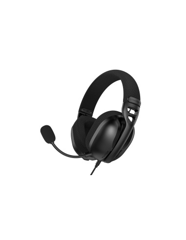 Hator Hyperpunk 3 Usb Zestaw Słuchawkowy Przewodowa Douszny Gaming Usb Type-C / Usb Type-A Czarny