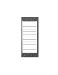 Aco Cdn-17N St (W) Podświetlany Panel Listy Lokatorów (Ok. 17 Wpisów)