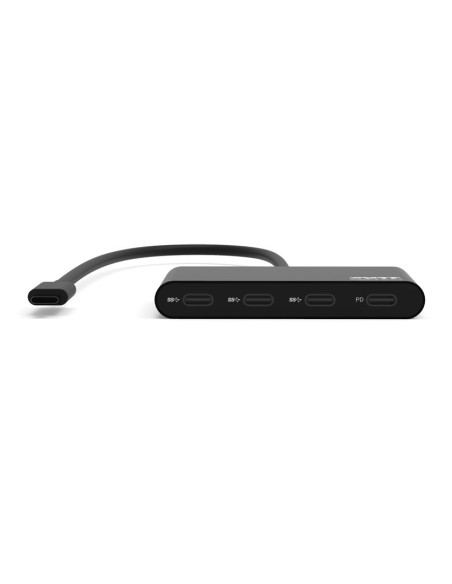 Port Designs 900147 Huby I Koncentratory Usb Type-C 5000 Mbit/S Czarny