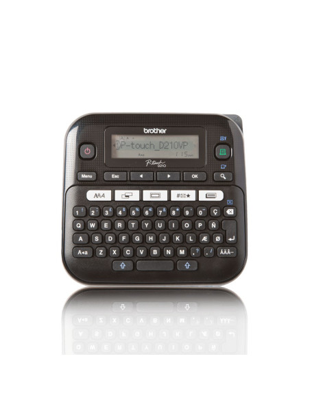 Brother Pt-D210Vp Drukarka Etykiet Termotransferowy 180 X 180 Dpi 20 Mm/S Qwerty